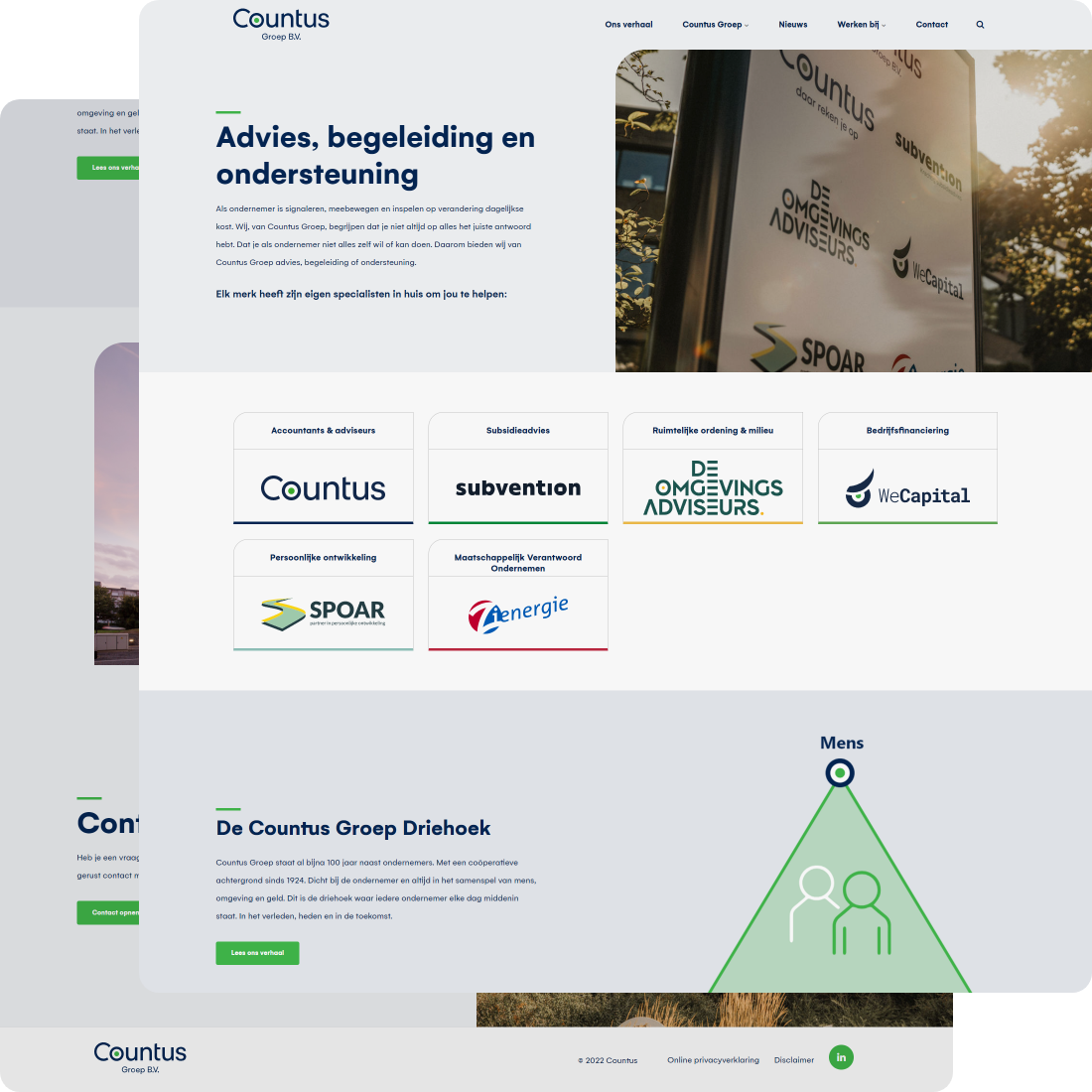 Corporate branding voor Countus Groep