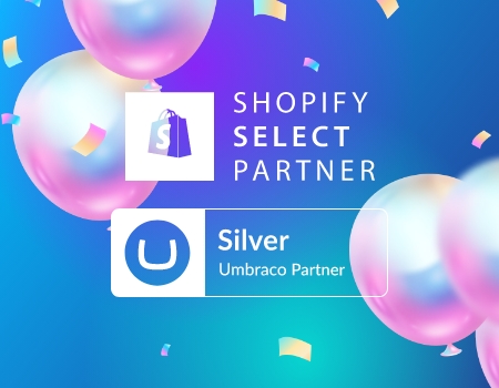 Nedfinity behaalt Umbraco Silver en Shopify Select partnerstatus